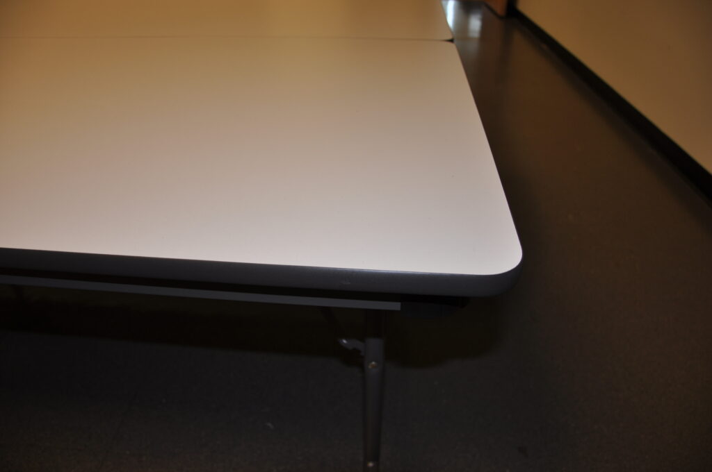 72″ x 30″ folding leg tables