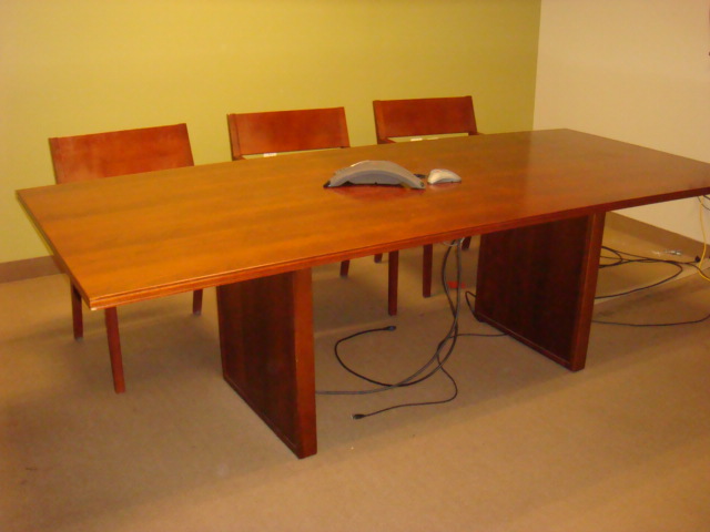 8′ x 42″ rectangular conference table
