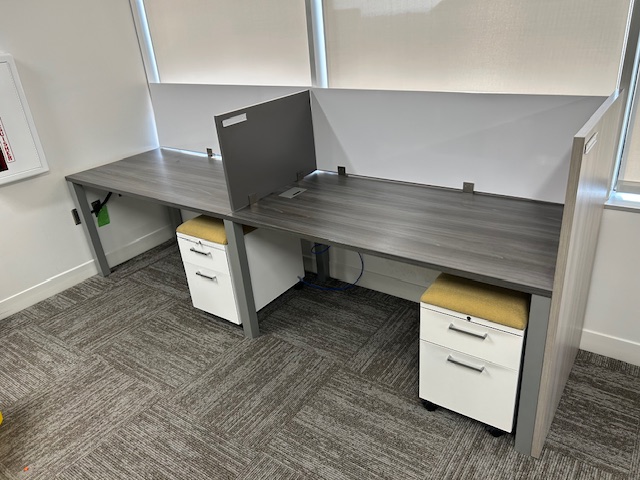 Allsteel Benching Desks 5’W
