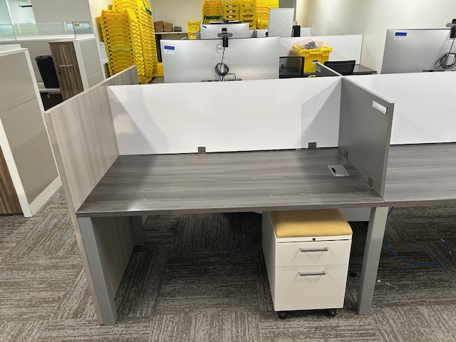Allsteel Benching Desks 5’W