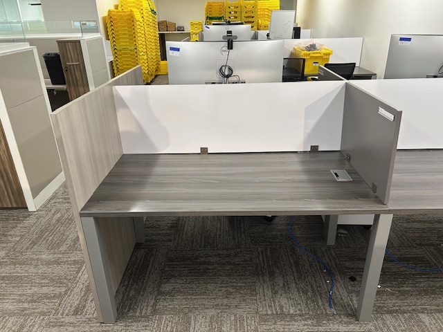 Allsteel Benching Desks 5’W