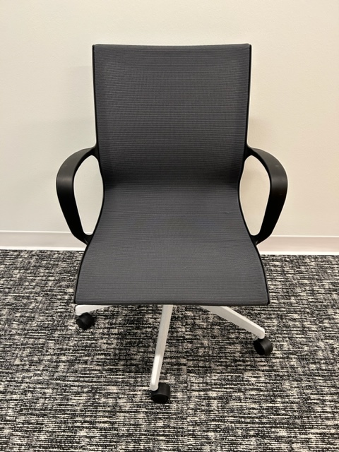 Black Mesh Chair