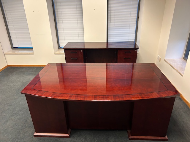 Desk & Credenza