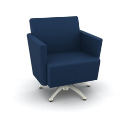 Fringe Swivel Club Chair