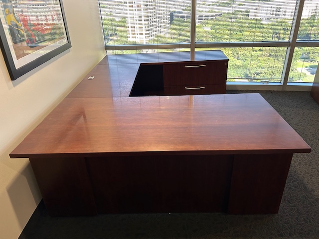 Gunlocke U shape Desk