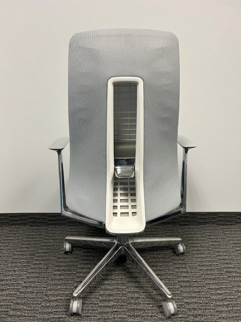 Haworth Fern chair w/fixed arms
