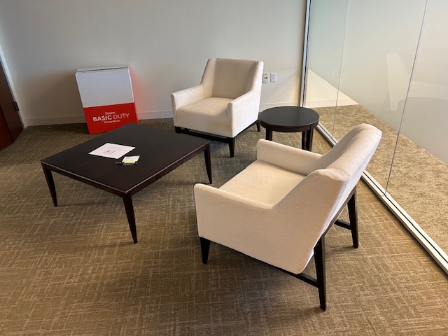 HBF lounge chairs
