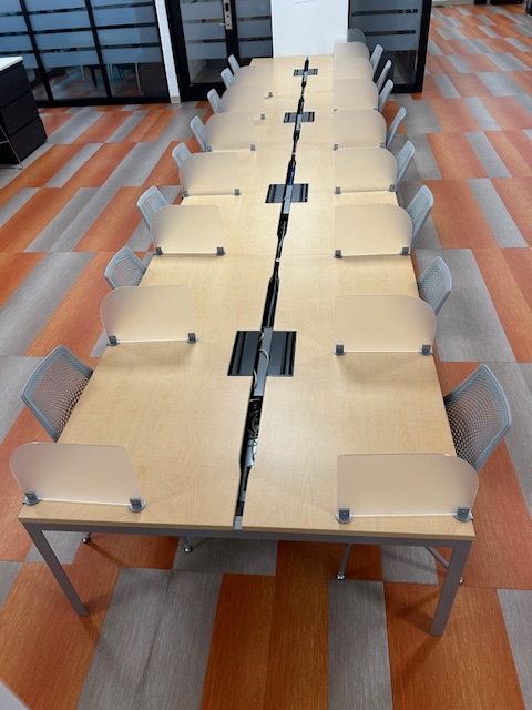 Herman Miller benching desks