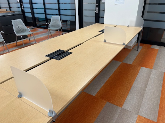 Herman Miller benching desks