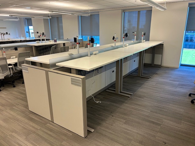 Herman Miller Canvas Benching desks