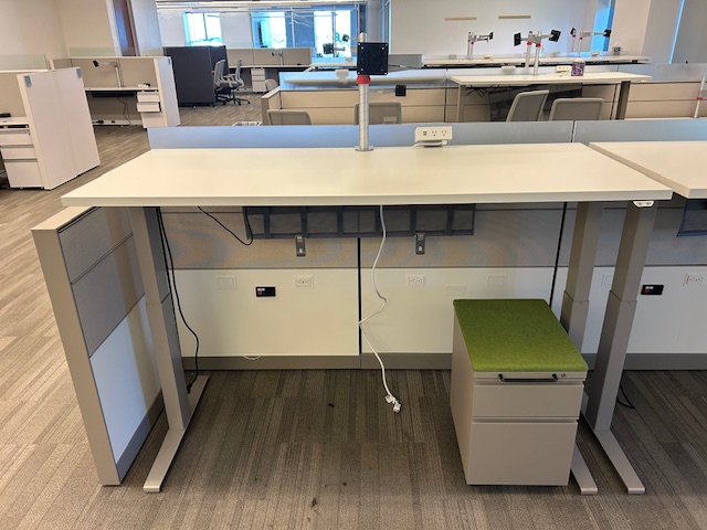 Herman Miller Canvas Benching desks