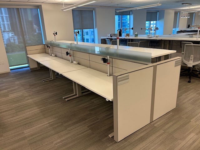 Herman Miller Canvas Benching desks