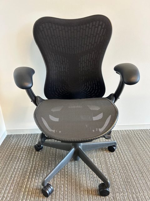 Herman Miller Mirra Chair-black mesh