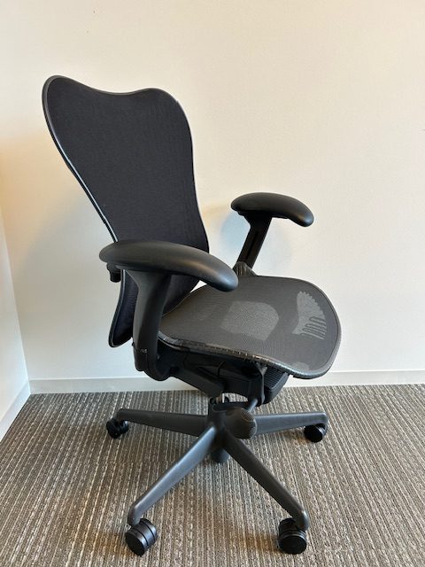 Herman Miller Mirra Chair-black mesh