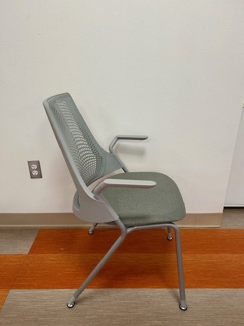 Herman Miller Stack chair with arms