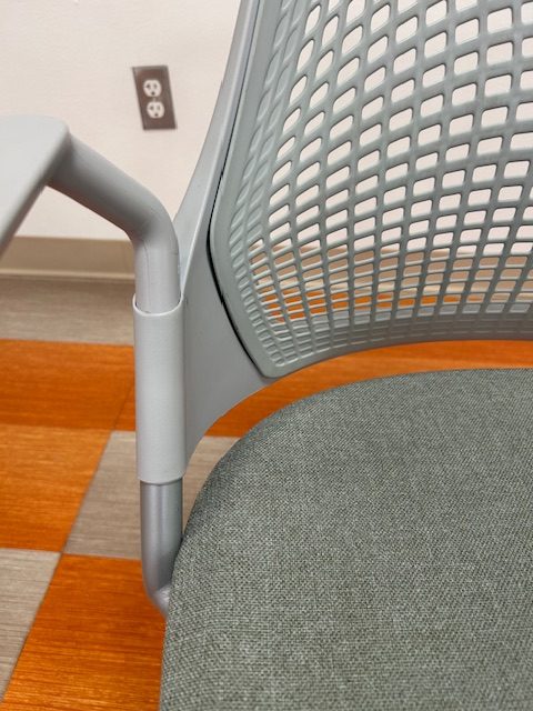 Herman Miller Stack chair with arms