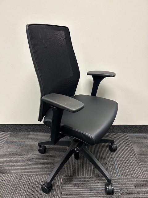 high back Allsteel Lyric chair