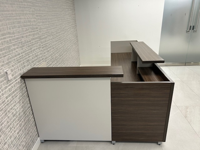 L Shape Receptionist Desk