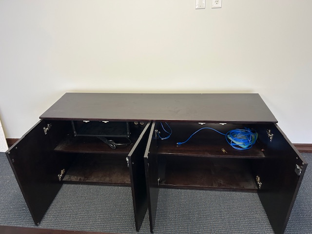 Mahogany credenza