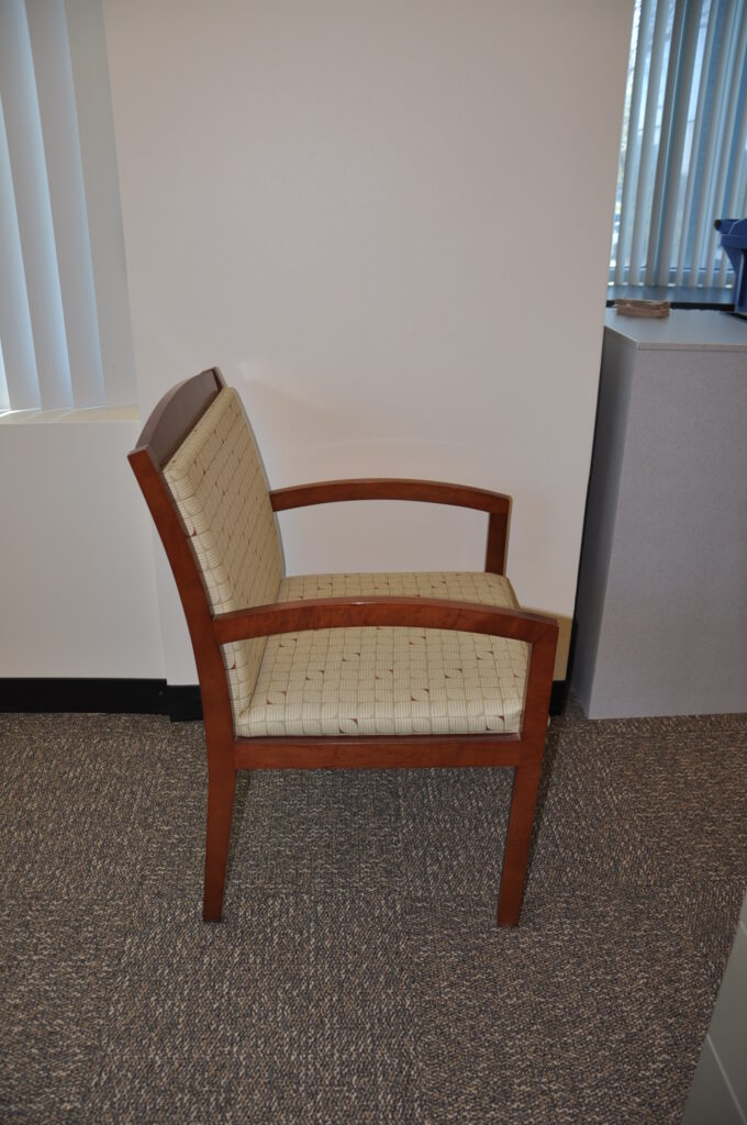 National cherry guest chair