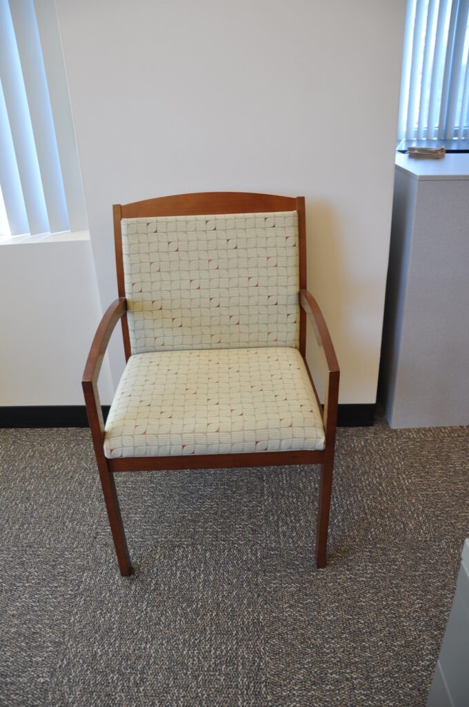 National cherry guest chair