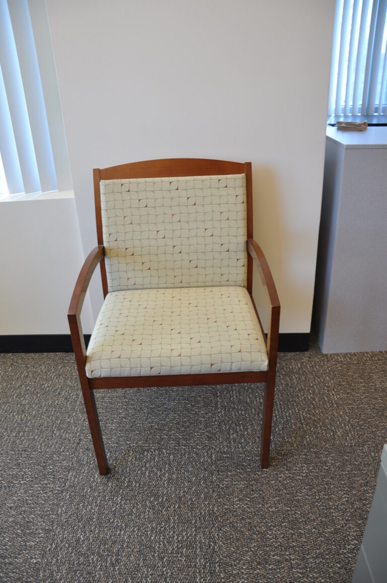 National cherry guest chair