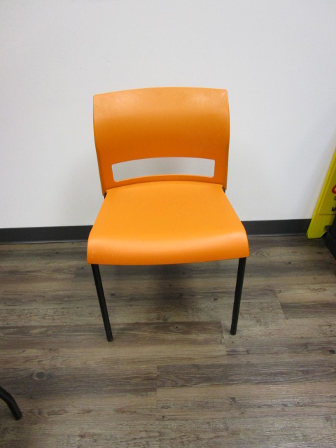Orange Breakroom Chairs