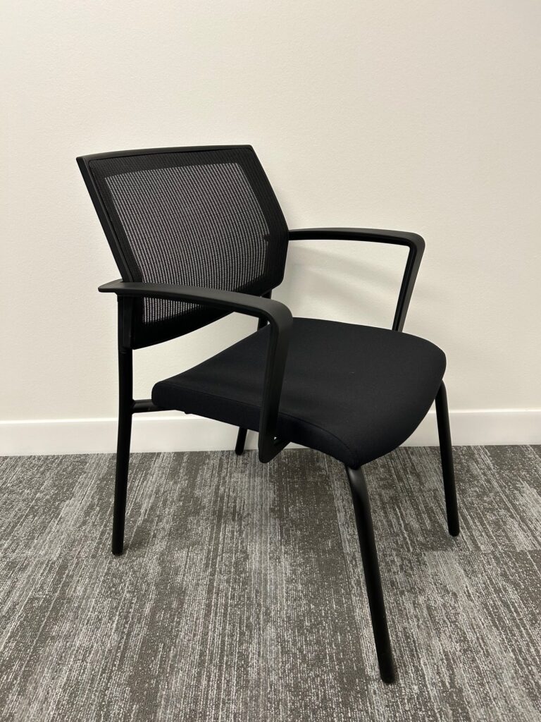 Sit On It Focus chair-black mesh