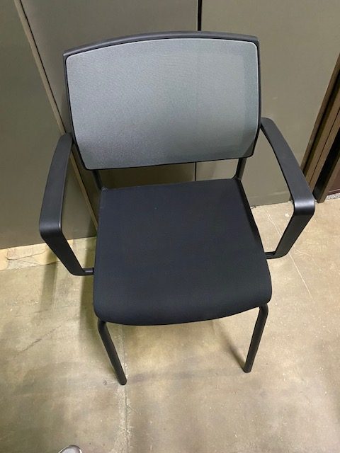 Sit On It Focus chair-gray mesh
