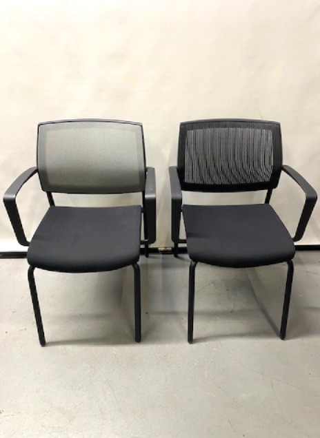 Sit On It Focus chair-gray mesh