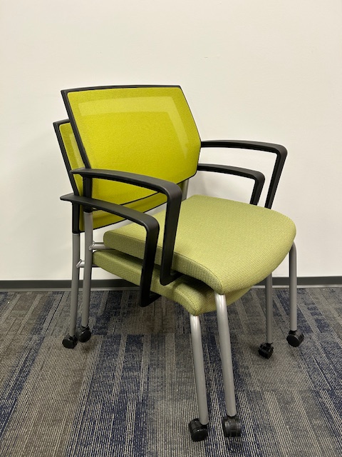 Sit On It Focus side chair-Green