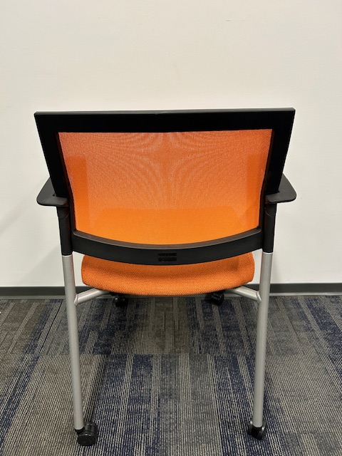 Sit On It Focus side chair-Orange