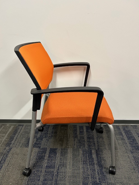 Sit On It Focus side chair-Orange