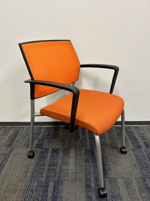 Sit On It Focus side chair-Orange