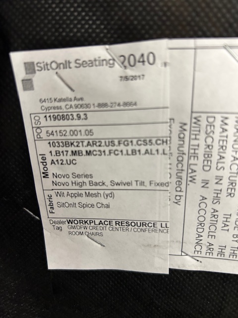 Sit On It Novo task chair