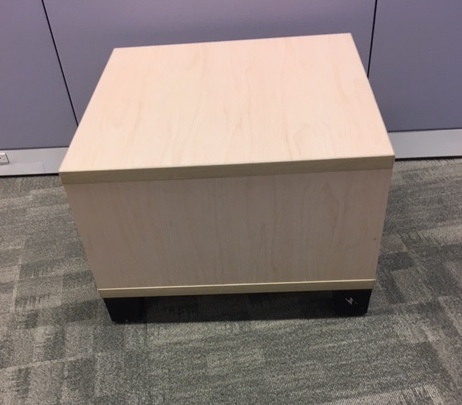 Square side table