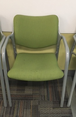 Stackable guest chairs