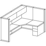Steelcase Answer 6′ x 6′ x 65″H