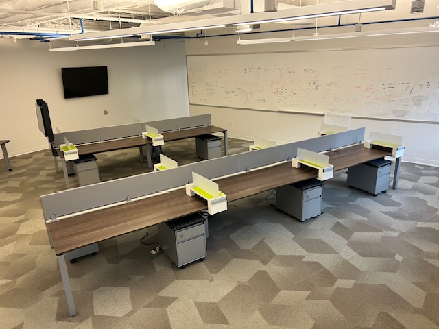 Steelcase Frame One Benching Desks