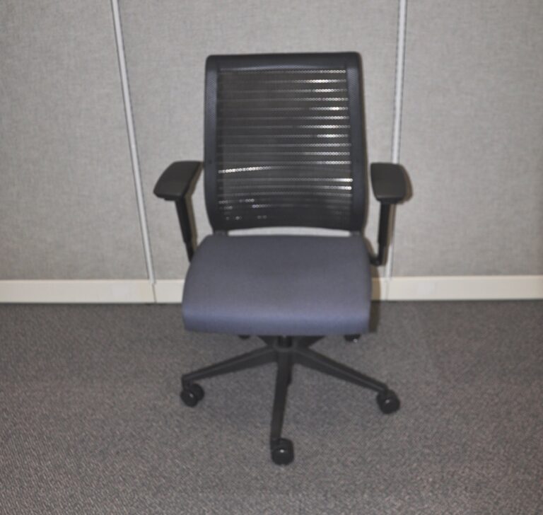 Steelcase Think Chair-blue fabric
