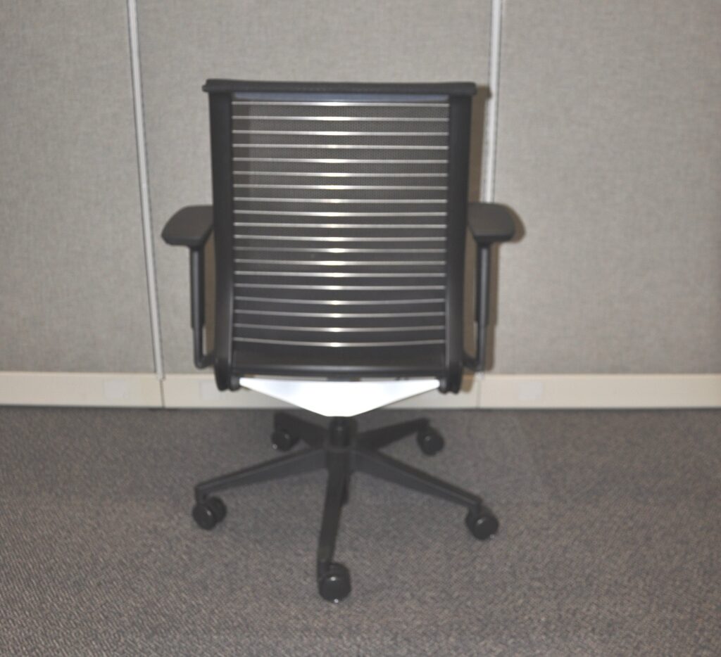 Steelcase Think Chair-blue fabric
