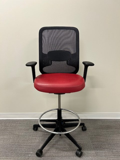Teknion Projek stool-Red seat