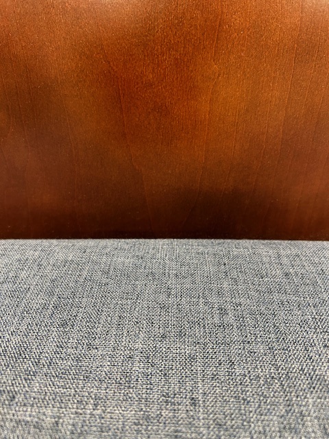 Timberlane side chair-blue fabric