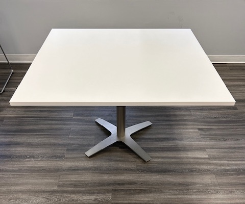 White breakroom table