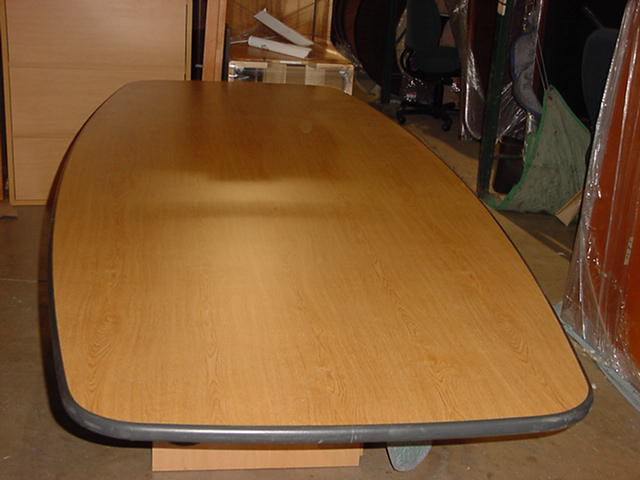10′ x 4′ Boat shape conference table