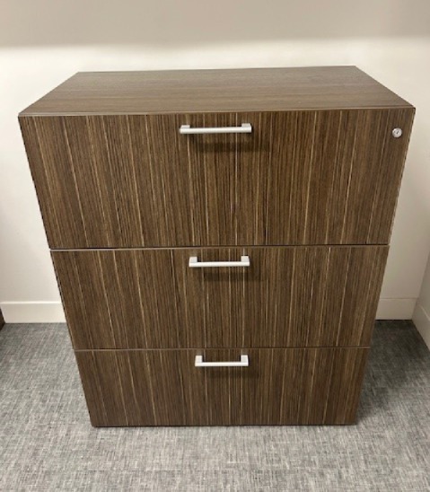 Lacasse 3 Drawer lateral — used filing for sale in DFW from Eggleston Office