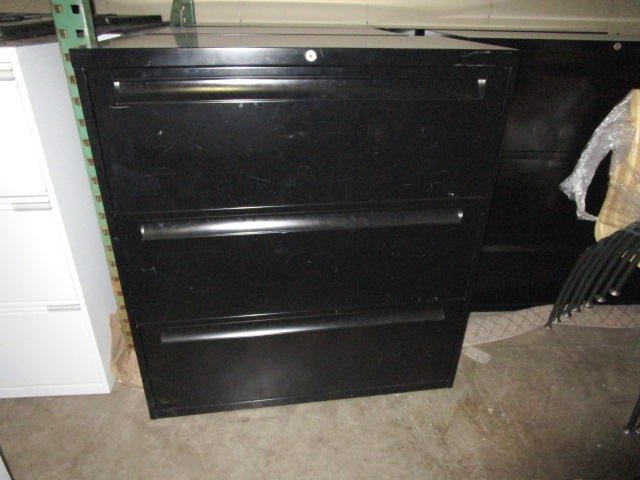 Steelcase 3 drawer lateral 36″W — used filing for sale in DFW from Eggleston Office