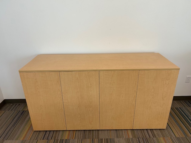 Steelcase maple buffet
