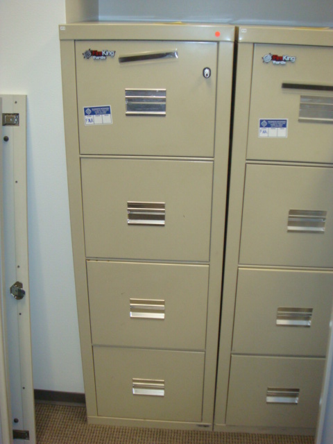 Vertical Letter size Fire File — used filing for sale in DFW from Eggleston Office