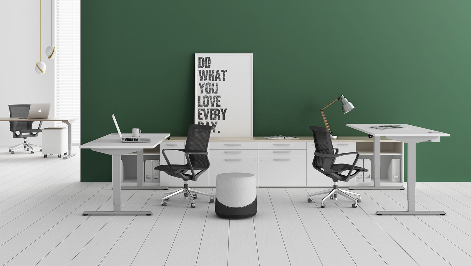Sit-stand desk — Eggleston Office